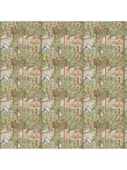 Voyage Eden Ruins Furnishing Fabric, Green - view 2, Green