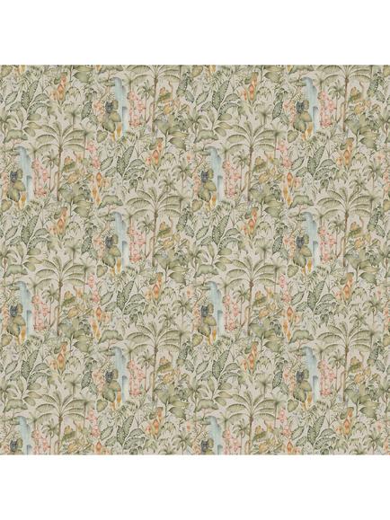 Voyage Elysian Canopy Furnishing Fabric, Green - view 2, Green