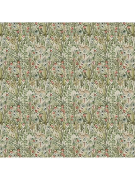 Voyage Mangrove Furnishing Fabric, Green - view 2, Green