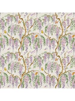 Voyage Mariposa Furnishing Fabric, Cream - view 2, Cream
