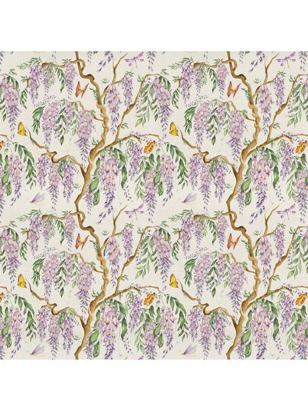 Voyage Mariposa Furnishing Fabric, Cream - view 2, Cream