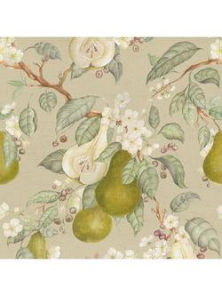 Voyage Pear Orchard  Furnishing Fabric, Hazel, Hazel