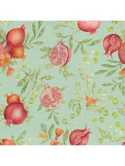 Voyage Pomegranate Grove Furnishing Fabric, Oasis, Oasis