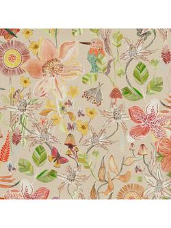Voyage Primrose Haze Furnishing Fabric, Apricot