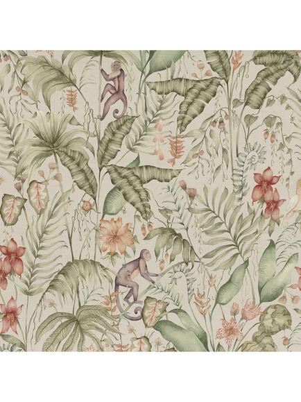 Voyage Tropical Utopia Furnishing Fabric, Green, Green