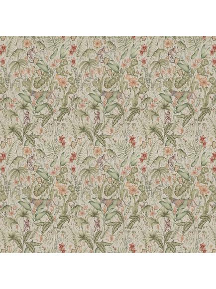 Voyage Tropical Utopia Furnishing Fabric, Green - view 2, Green