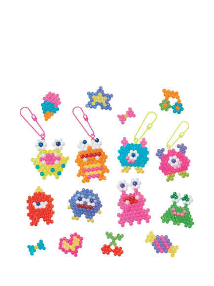 Aquabeads Crazy Neon Monsters Craft Kit, Multi
