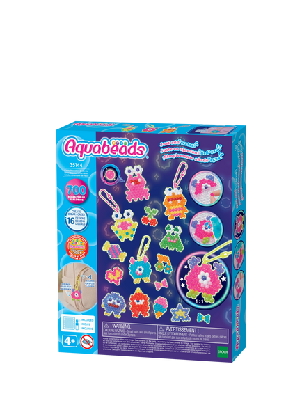 Aquabeads Crazy Neon Monsters Craft Kit - view 2, Multi