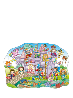 Orchard Toys Fairytale Castle Shaped Floor Jigsaw Puzzle, 75 Pieces - view 2, Multi