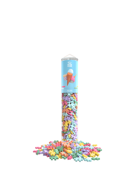 Plus-Plus Gelato Mix Tube Jigsaw, 240 Pieces, Multi