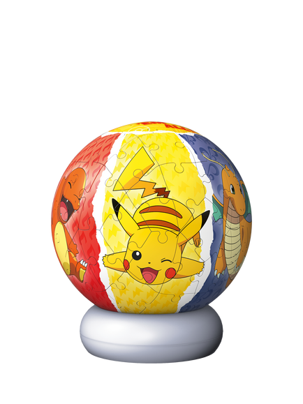 Ravensburger Pokémon 3D Jigsaw Puzzle Ball Nightlight, 72 Piece - view 2, Multi