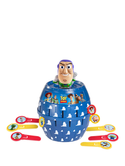 TOMY Pop Up Buzz Lightyear Game, Multi