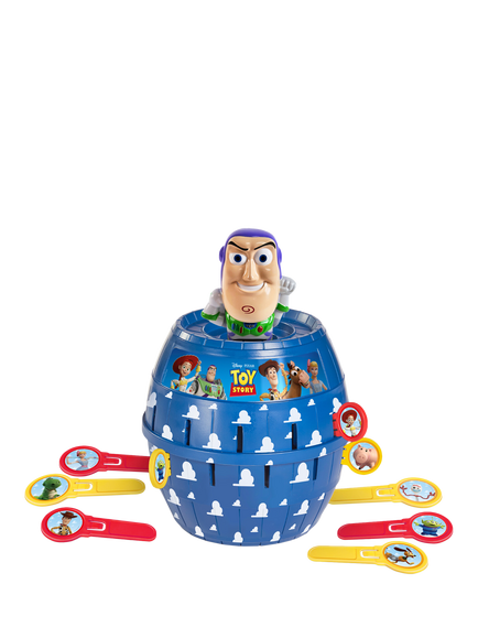 TOMY Pop Up Buzz Lightyear Game, Multi