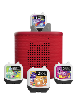 tonies Science Museum: Discovery Crew Clever Pocket Tonies, Set of 4, Multi