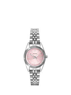 Sekonda 40728 Women's Francis Bracelet Strap, Silver, Silver