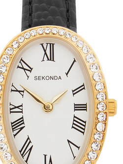 Sekonda 49079 Women's Bellamy Gift Set, Black - view 2, Black