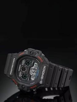Casio DW-5900U-1ER Men's Octagonal G-SHOCK Anti Slip Strap Watch, Black - view 2, Black