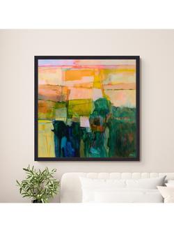 John Lewis Alex Ebdon 'Mountains' Framed Canvas Print, 86 x 86cm - view 2, Multi