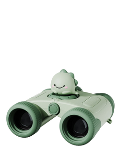 The Zoofamily Zoo Dinosaur Binoculars, Green, Green