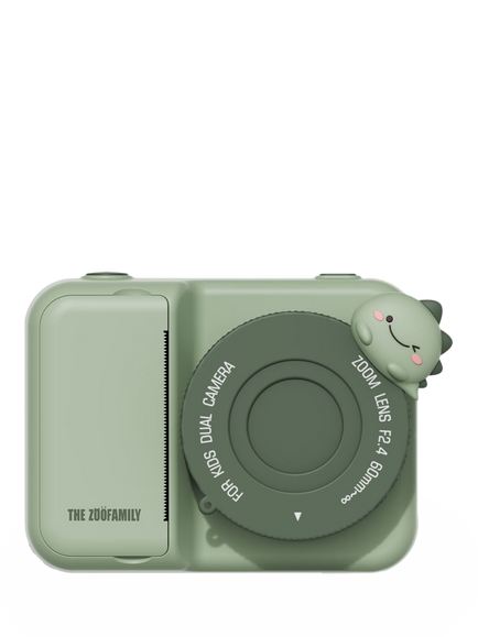 The Zoofamily Print Dinosaur Camera, Green, Green