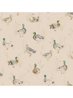 Voyage Paddling Ducks Wallpaper, Cream