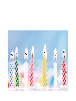 Cardmix Candles Smile Birthday Card, Multi