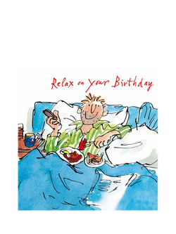 Woodmansterne Breakfast In Bed Birthday Card, Multi