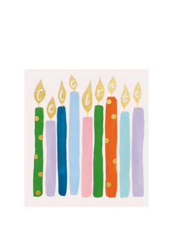 The Proper Mail Company Celebrate Candles Birthday Card, Multi