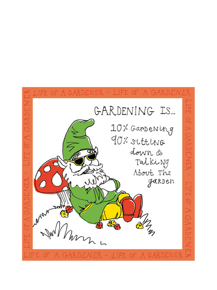 Woodmansterne Garden Gnome Greetings Card, Multi