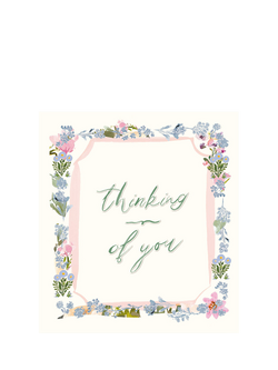 Woodmansterne Thinking Of You Sympathy Card, Multi