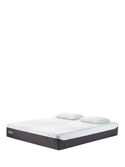 TEMPUR OUTLET Pro® Luxe CoolQuilt Memory Foam Mattress, Medium Tension, Super King Size, Like New, White