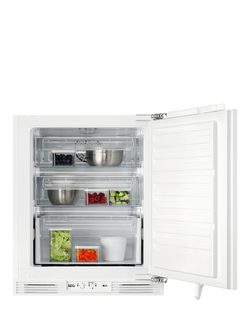 AEG OUTLET OAB7N82EF Integrated Under Counter Freezer, Like New, White, White