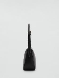 Mango Denia Zipped Shoulder Bag, Black - view 2, Black