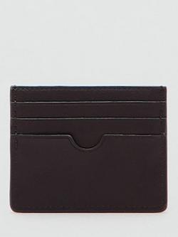 Mango Classic Cardholder - view 2, Brown