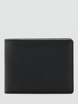 Mango Classic Foldover Wallet, Black