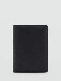Mango Bifold Cardholder, Black, Black