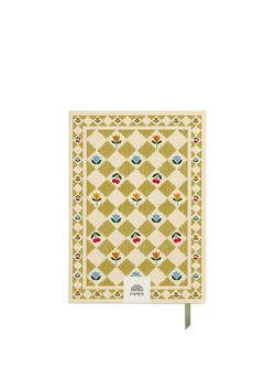 Papier Folk Gratitude Journal, Green - view 2, Green