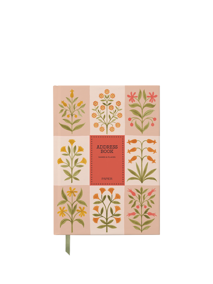 Papier Patchwork Address Book, Multi, Multi