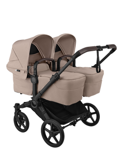 Bugaboo Donkey 6 Twin Carrycot - view 2, Desert Taupe