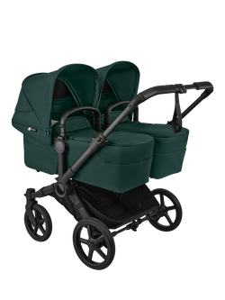 Bugaboo Donkey 6 Twin Carrycot - view 2, Fern Green