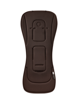 Bugaboo Dual Comfort Seat Liner - view 2, Cocoa Brown