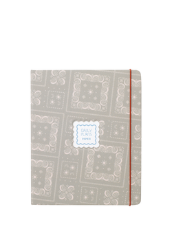 Papier Bandana Spiral Planner, Green, Green