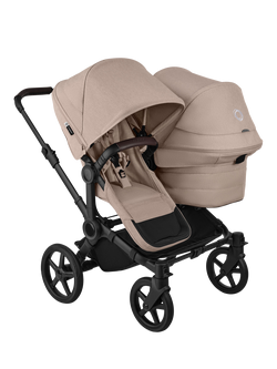 Bugaboo Donkey 6 Double Stroller, Desert Taupe