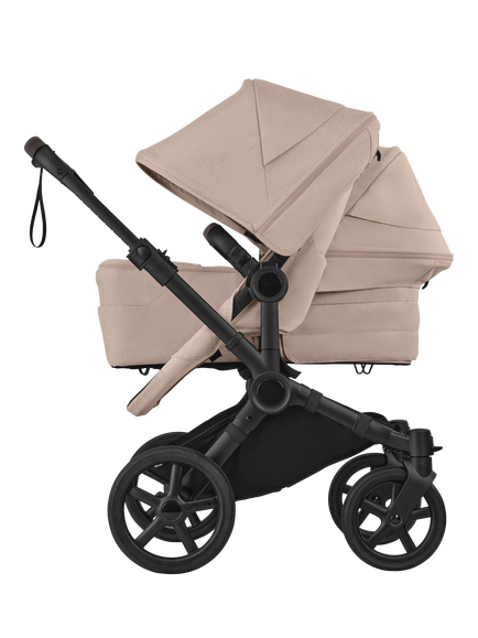 Bugaboo Donkey 6 Double Stroller - view 2, Desert Taupe