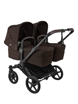Bugaboo Donkey 6 Twin Stroller, Cocoa Brown