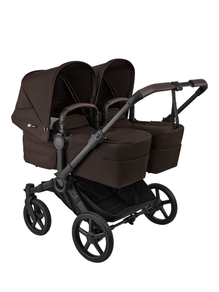 Bugaboo Donkey 6 Twin Stroller, Cocoa Brown