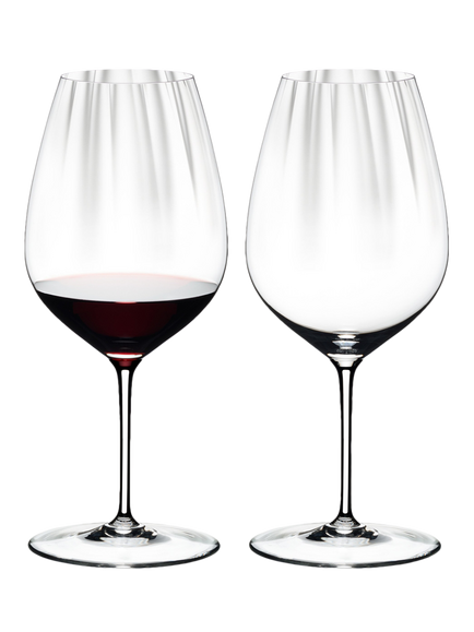 RIEDEL Performance Crystal Glass Cabernet/Merlot Wine Glass, Set of 2, 834ml, Clear, Clear