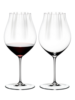 RIEDEL Performance Crystal Glass Pinot Noir Wine Glass, Set of 2, 830ml, Clear, Clear