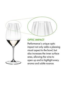 RIEDEL Performance Crystal Glass Riesling Wine Glass, Set of 2, 623ml, Clear - view 2, Clear