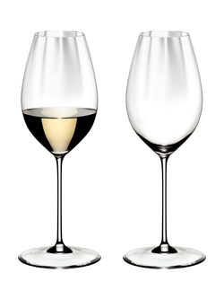 RIEDEL Performance Crystal Glass Sauvignon Blanc Wine Glass, Set of 2, 440ml, Clear, Clear